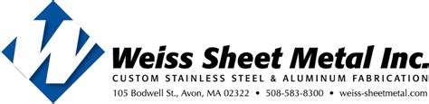 weiss sheet metal co. inc|Sheet Metal Contractor in Avon, MA .